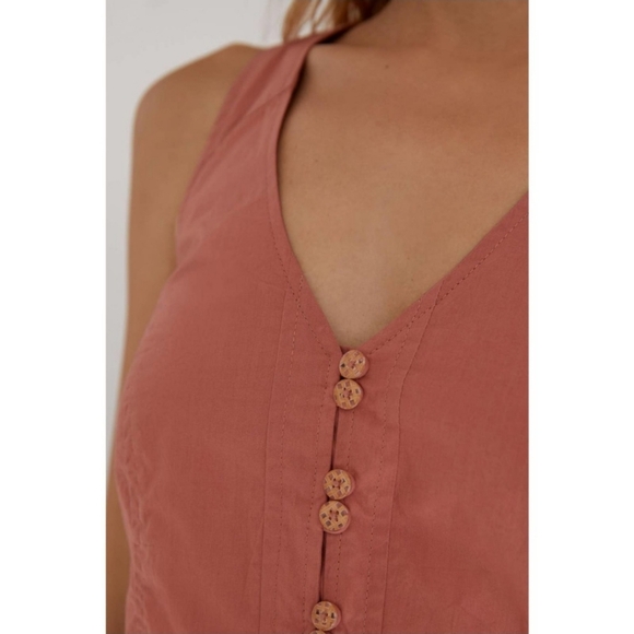 Pink Vest Anthropologie NWT Size 10 - Picture 4 of 5